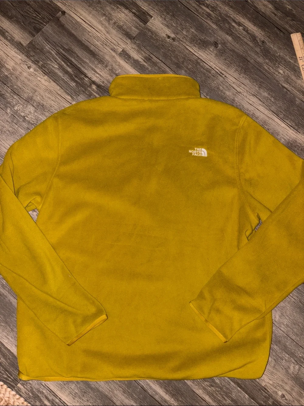 The North Face Men’s Olive Zip-Up Fleece Pullover XL NWOT